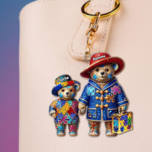 Load image into Gallery viewer, “Always by Your Side” – Personalized Keychain for Autism Moms - Custom Gift for Special Occasions Keychains PopCulturePrints

