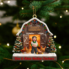 Load image into Gallery viewer, “All I Want for Christmas Is to Touch Your Butt” - Funny Old Couple Christmas Ornament - Personalized Gift for Couples Ornament PopCulturePrints
