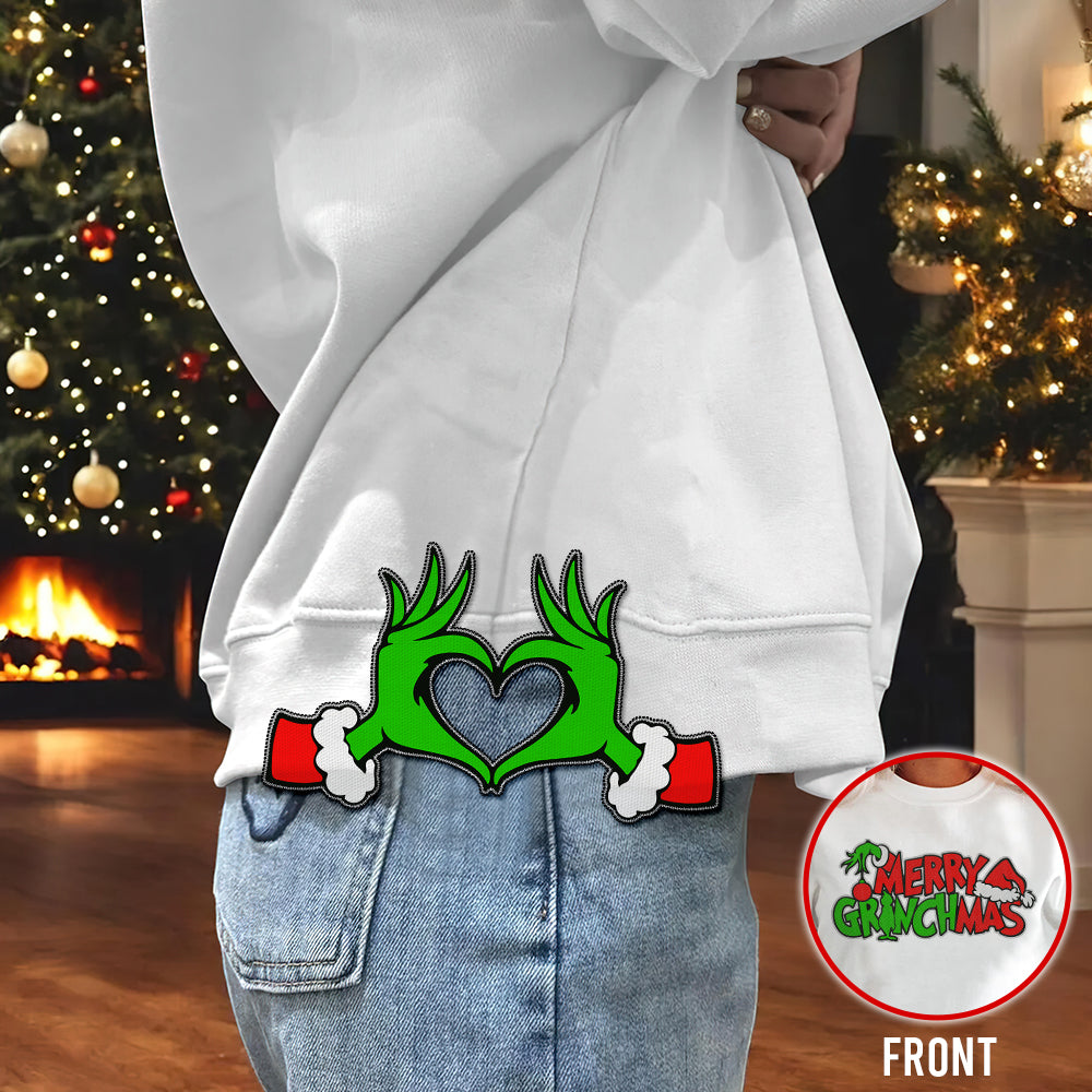 Grinchmas Embroidered Sweatshirt