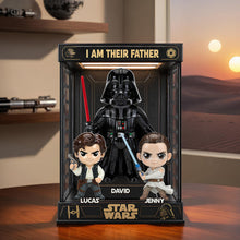 Load image into Gallery viewer, "I Am Their Father" - Epic Dad Acrylic Plaque - Personalized Gift for Dads &amp; Grandpas Shaped Plaques PopCulturePrints
