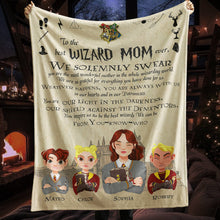 Load image into Gallery viewer, Magical Personalized Wizard Blanket for Mom
