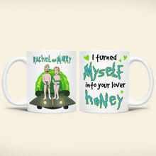 Load image into Gallery viewer, Naughty Couple UFO Coffee Mug - Personalized Gift for Valentine&#39;s Day Gifts Coffee Mug PopCulturePrints
