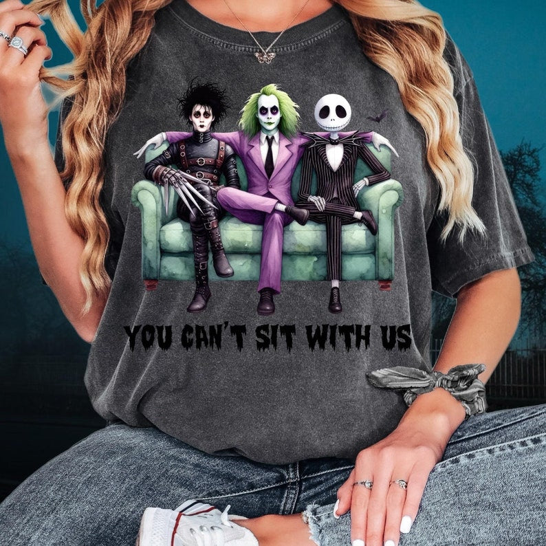 Halloween Special 'You Can't Sit With Us' Shirt - Iconic Characters Edition