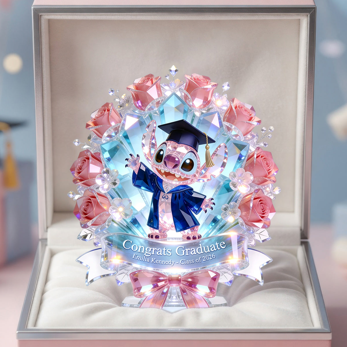 Congrats Graduate! Celebrate Your Achievement - Personalized Acrylic Plaque for Graduates Shaped Plaques PopCulturePrints