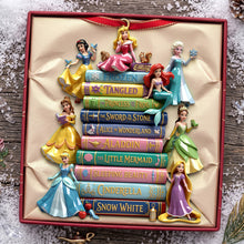 Load image into Gallery viewer, “A Touch of Magic!” - Lovely Fairy Tale Princesses Acrylic Ornament - Personalized Gift for Disney Lovers

