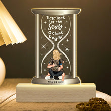 Load image into Gallery viewer, Personalized Sexy O&#39;clock LED Light for Couples Led Night Light PopCulturePrints
