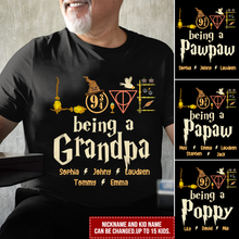 Load image into Gallery viewer, Personalized Harry Potter Inspired Grandpa T-Shirt
