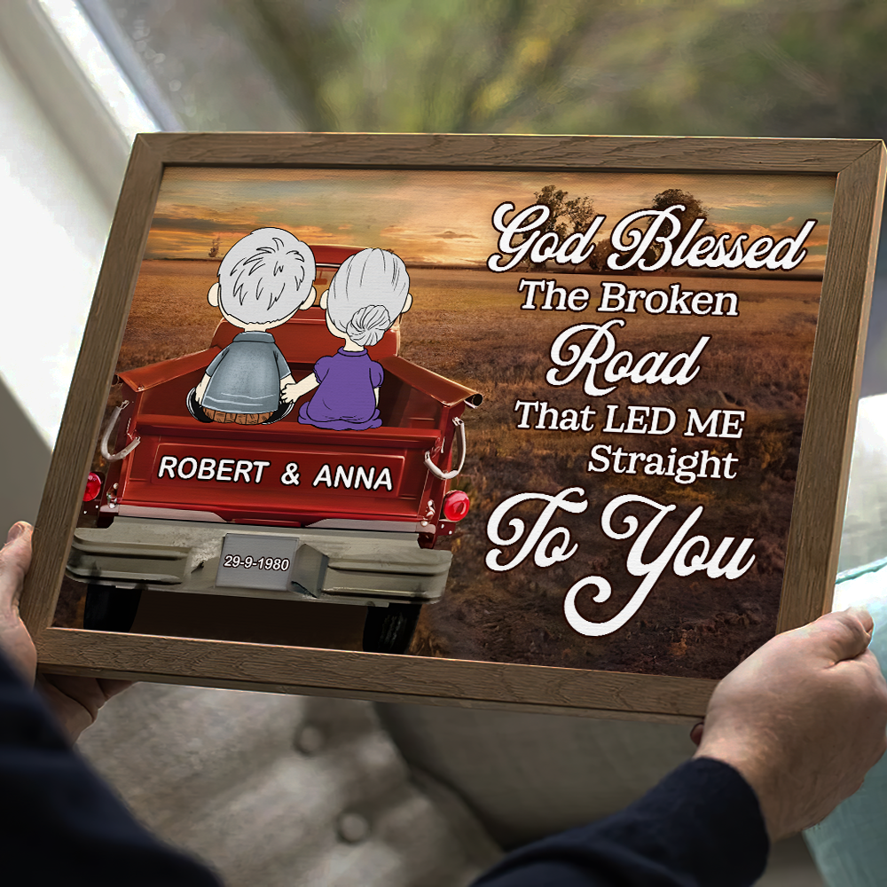 Personalized Couple Canvas Print - A Heartfelt Gift Poster & Canvas PopCulturePrints