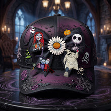 Load image into Gallery viewer, Spooky Skeleton Classic Cap - Personalized Gifts For Movie Lovers 02nata070826 Caps PopCulturePrints
