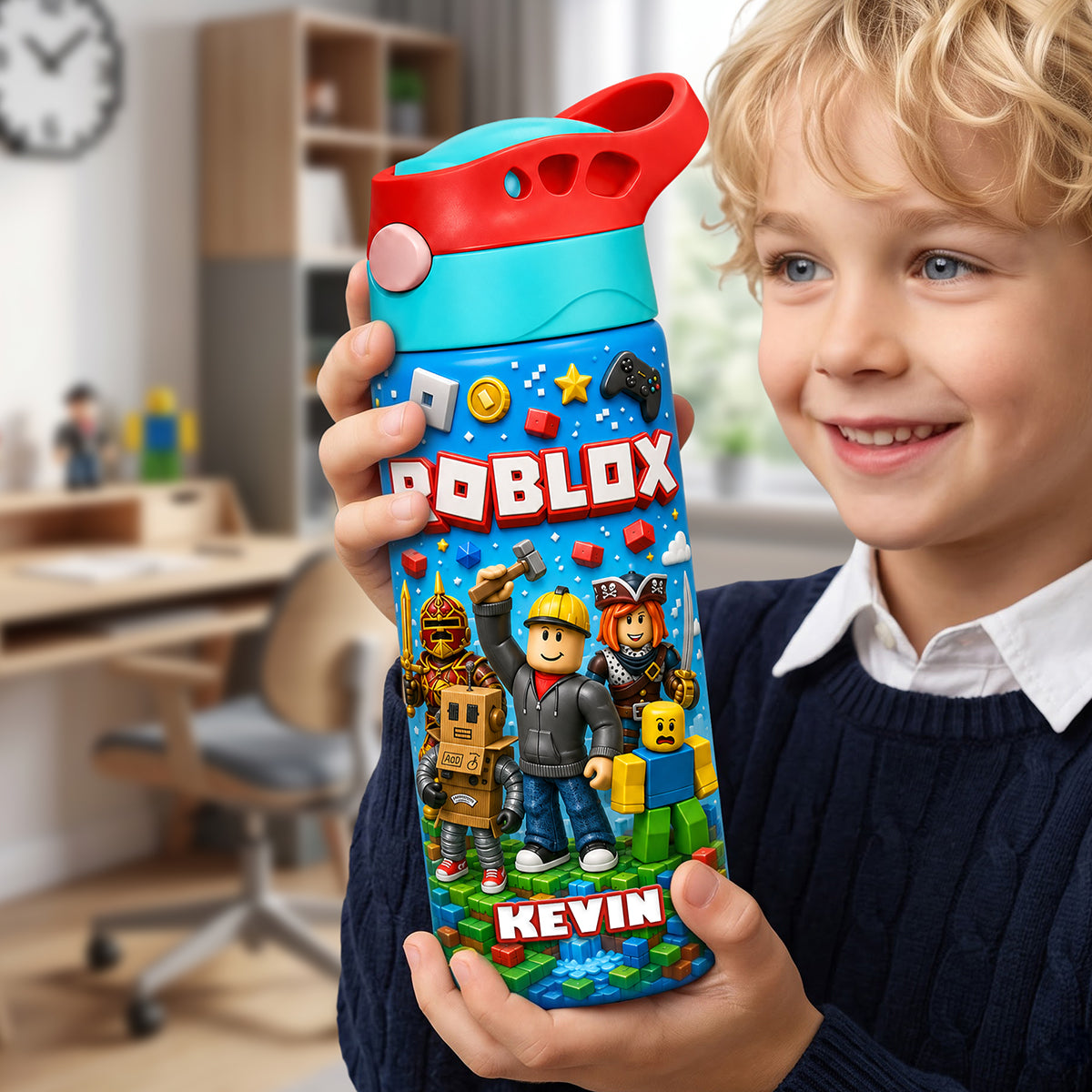 “Stay Hydrated in Style!” - Customizable 12oz Colorful Kid Tumbler - Perfect Gift for Kids Tumbler Cup PopCulturePrints