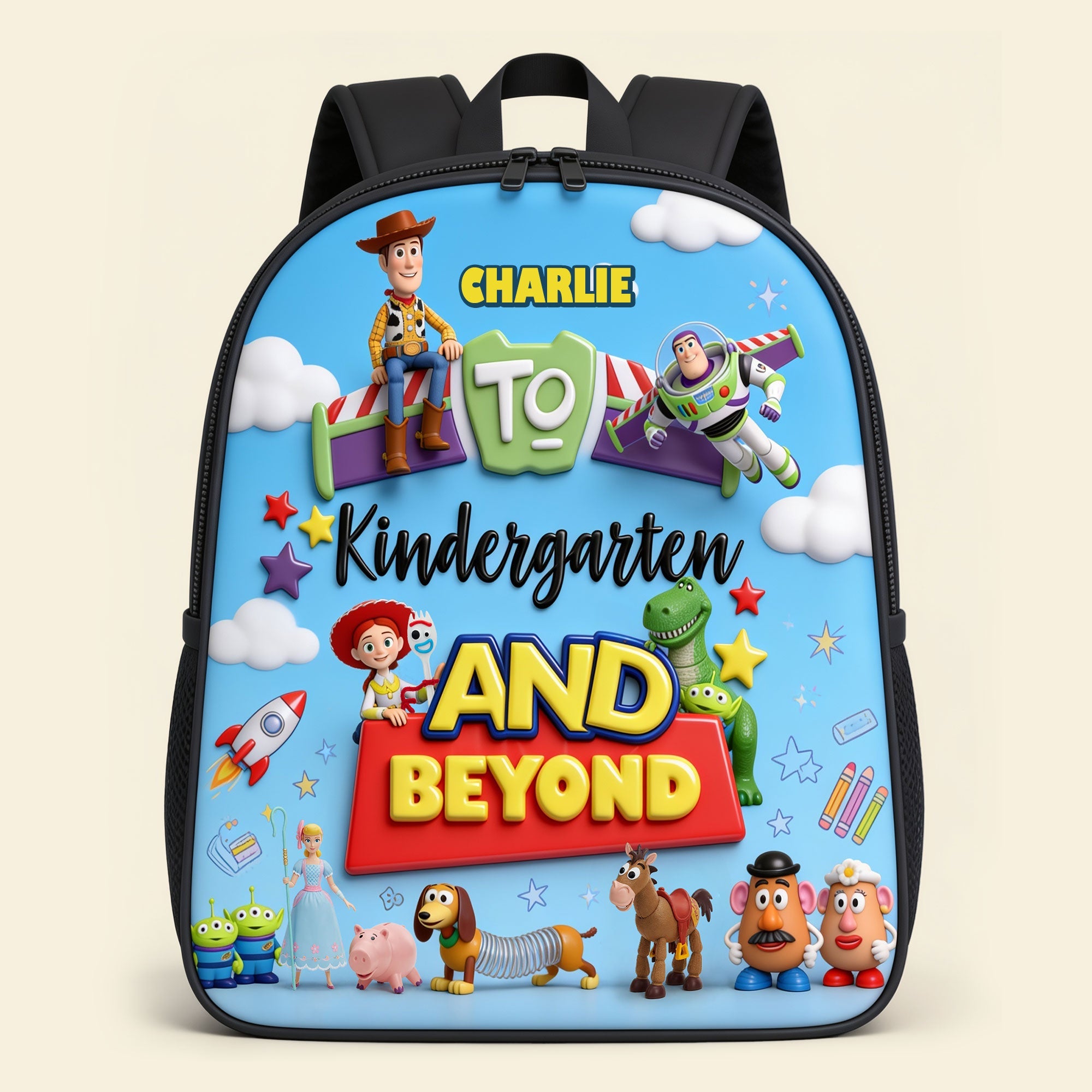Embrace Adventure - Personalized School-Day Backpack for Kids