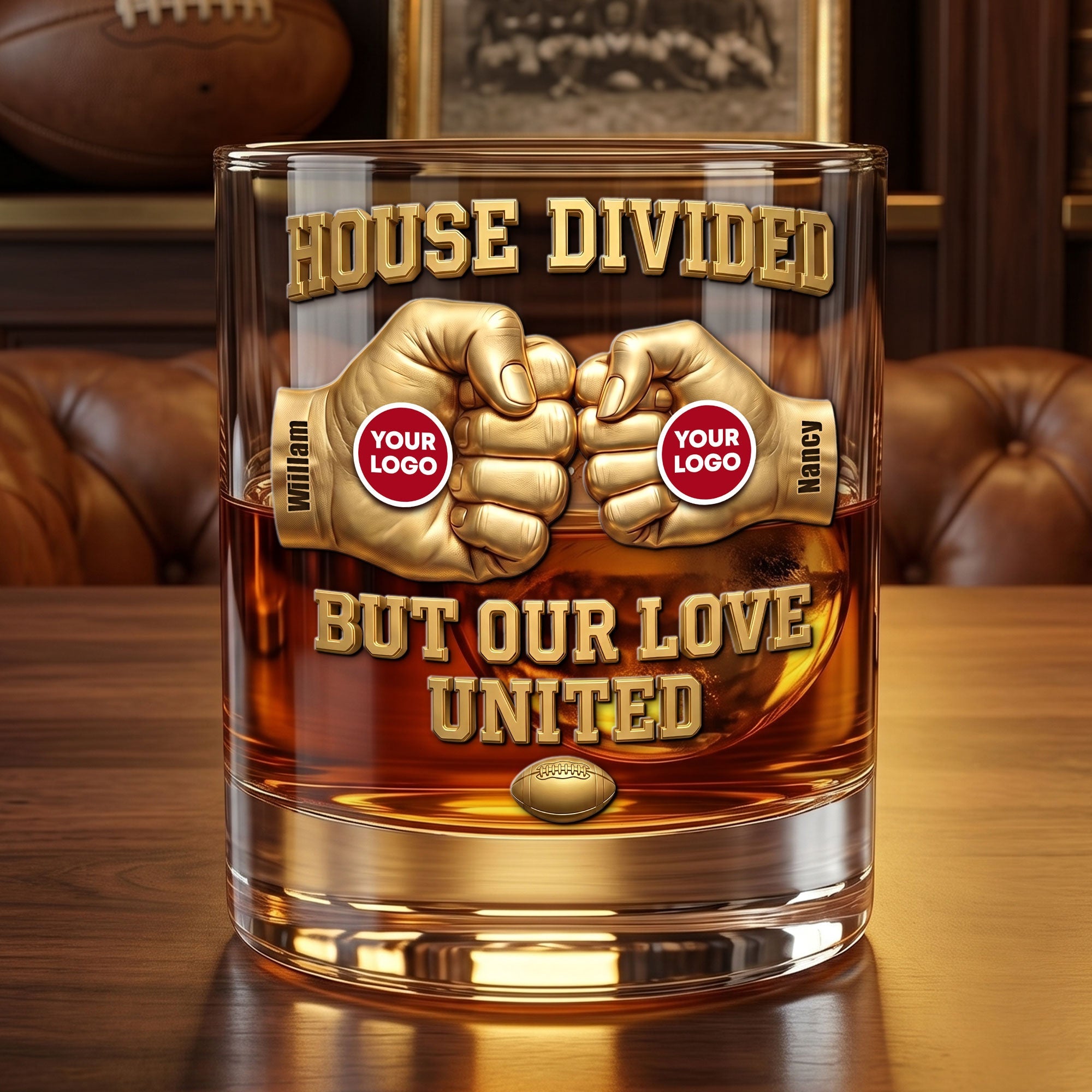 Teammates For Life Whiskey Glass - Personalized Gifts For Loved One 01HUTI040626 Glass PopCulturePrints