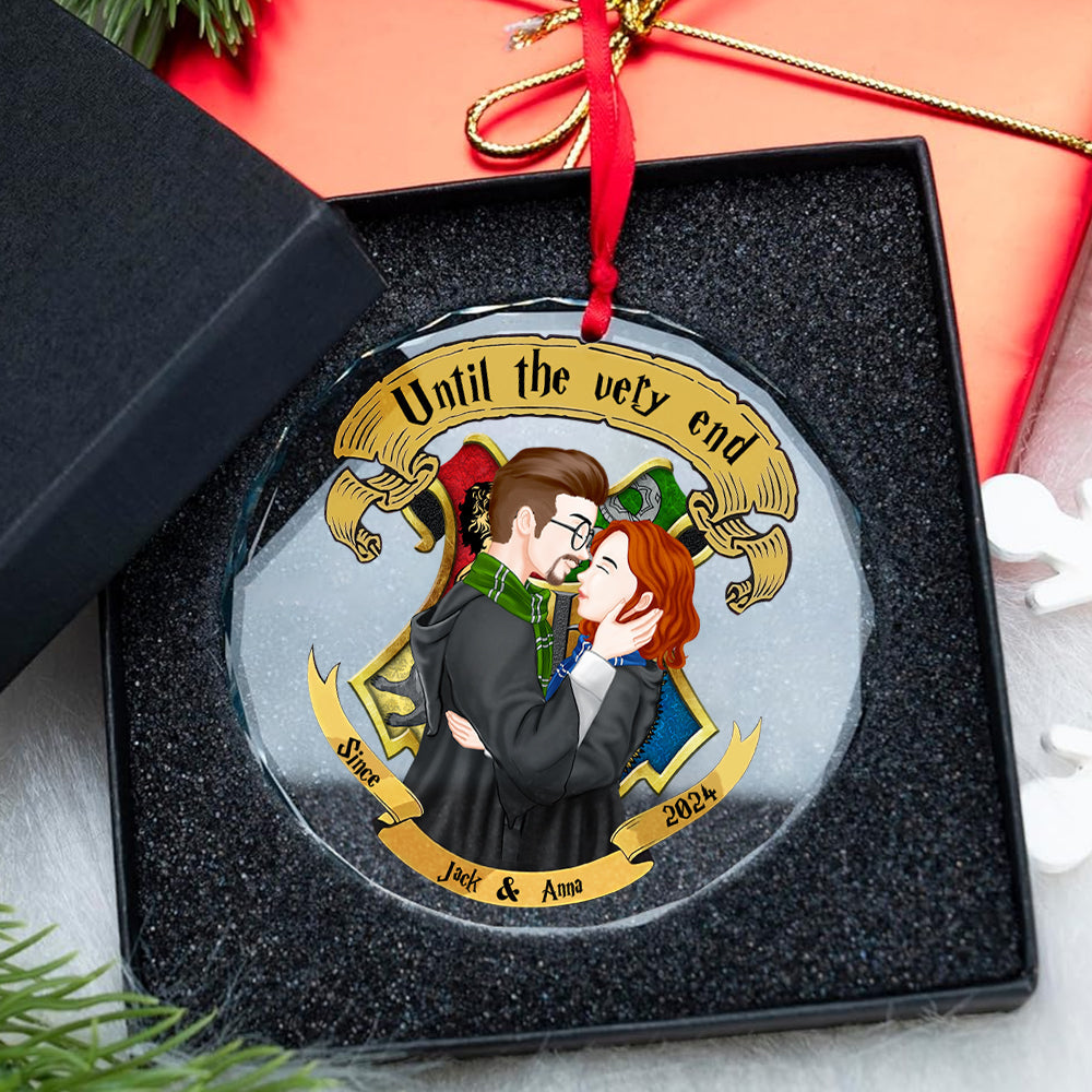 Personalized Magical Christmas Ornament for Couples