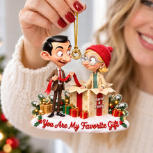 Load image into Gallery viewer, You’re My Favorite Gift Ornament - Personalized Christmas Gift for Couples
