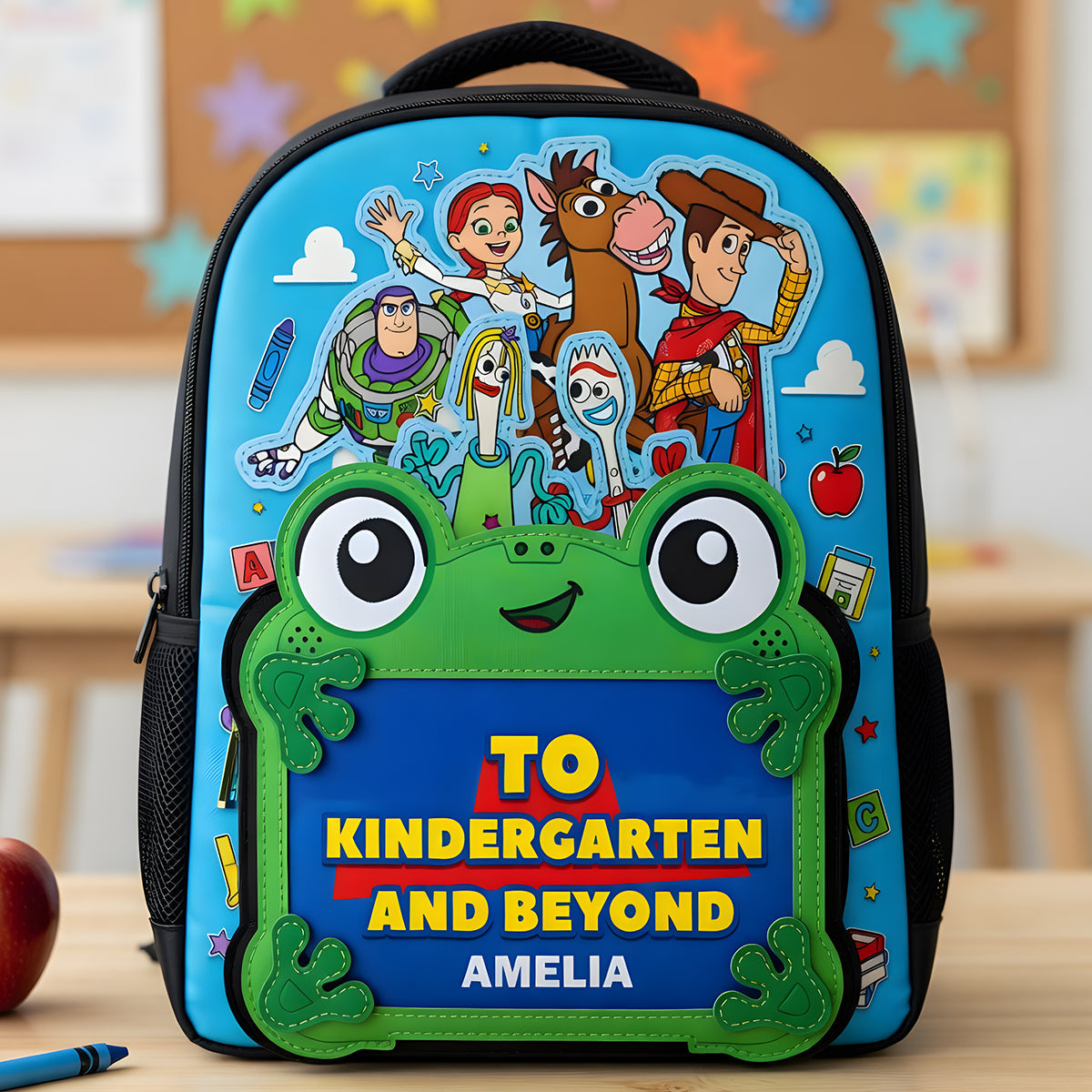 “Adventure Awaits!” - Personalized Kids Backpack - Perfect Gift for Students, Back to School Backpack PopCulturePrints