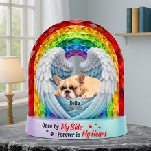 Load image into Gallery viewer, Once by My Side, Forever in My Heart - Custom Memorial Dog Plaque for Pet Lovers Shaped Plaques PopCulturePrints
