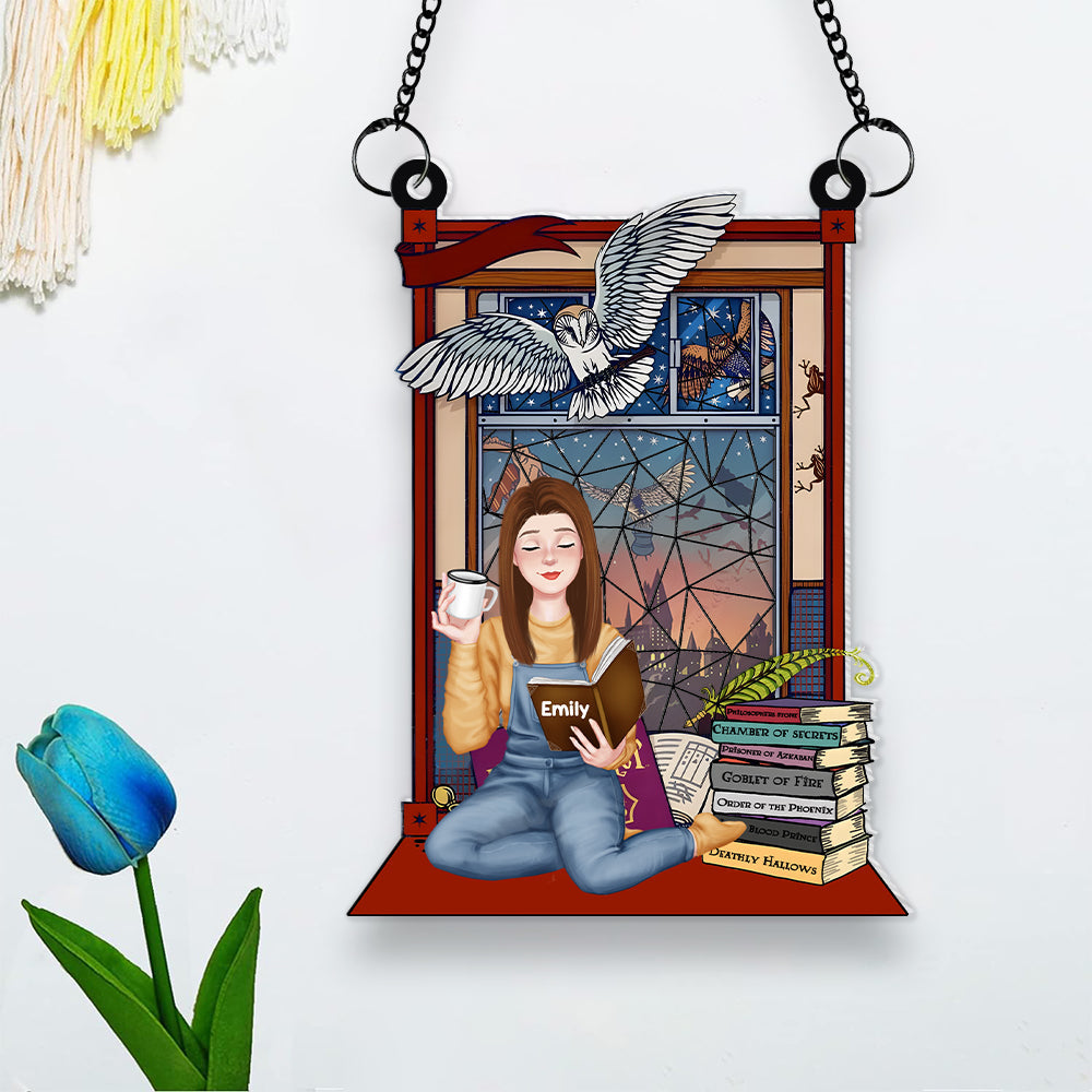 Personalized Harry Potter Inspired Window Hanging