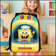 Load image into Gallery viewer, Happy Sea Adventure School Bag - A Perfect Personalized Gift for Kids Backpack PopCulturePrints
