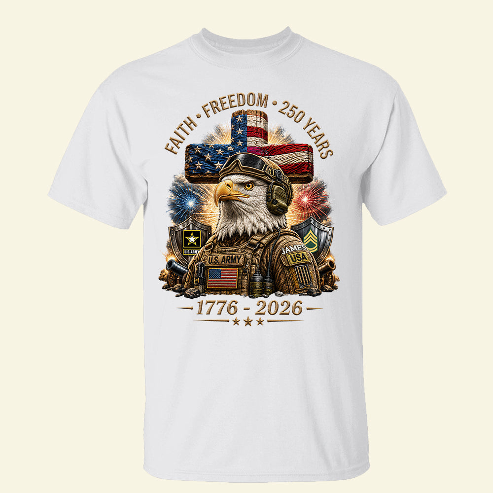 “Honor Our Heroes” - Veteran Honor Shirt - Personalized Gifts for Patriots