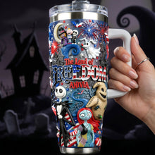 Load image into Gallery viewer, The Land Of Freedom Tumbler - A Personalized Gift for Every Patriot
