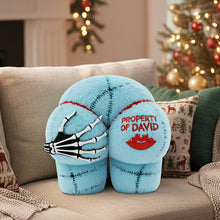 Load image into Gallery viewer, "Embrace The Quirk!" - Funny Pillow Personalized Gifts for Couples - Custom Gift for Lovebirds Pillow PopCulturePrints
