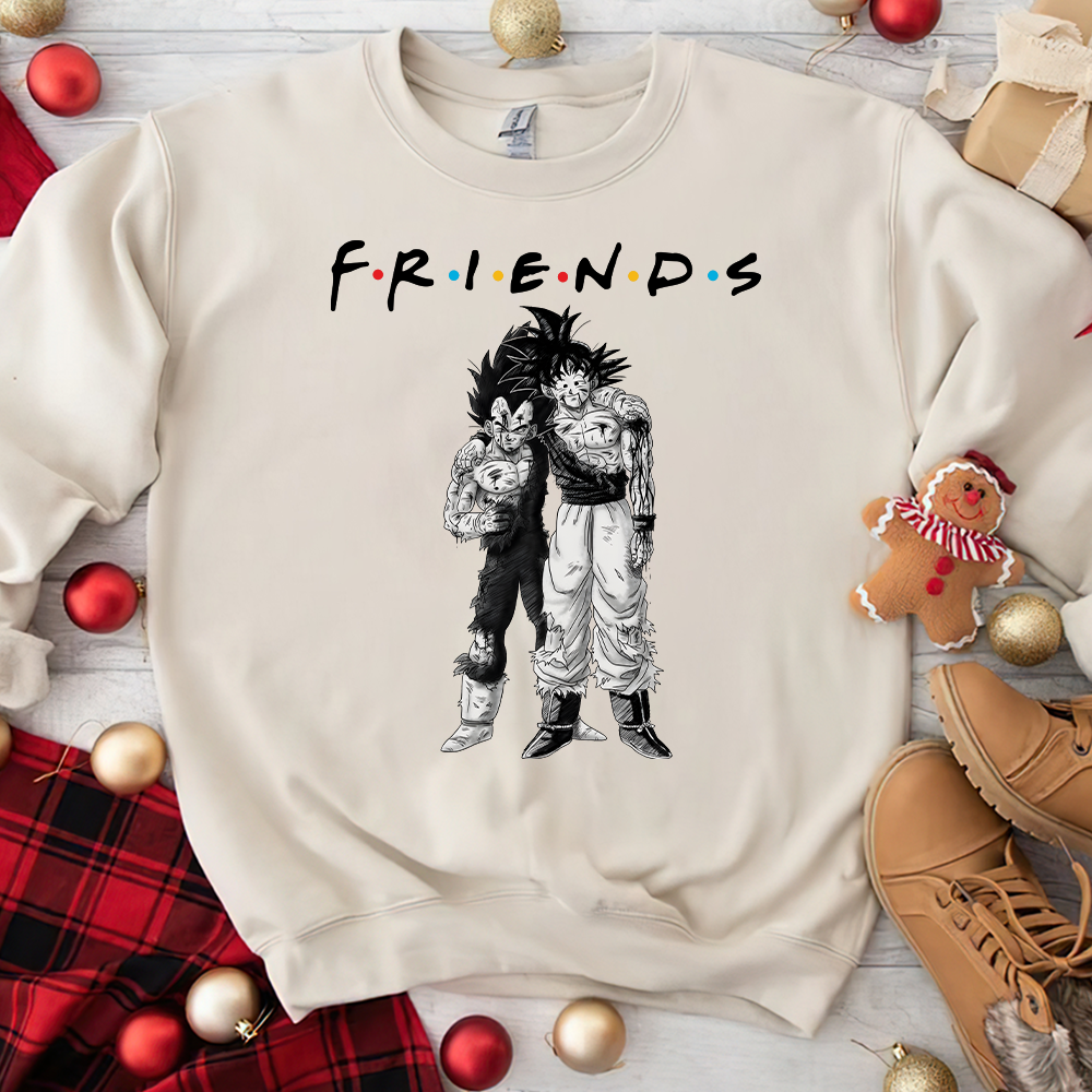 Anime Friends Inspired Sweatshirt