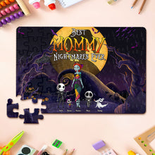 Load image into Gallery viewer, &quot;Best Mommy Nightmare Ever&quot; - Personalized Jigsaw Puzzle for Mom, Unique Gift for Mother&#39;s Day Jigsaw Puzzles PopCulturePrints
