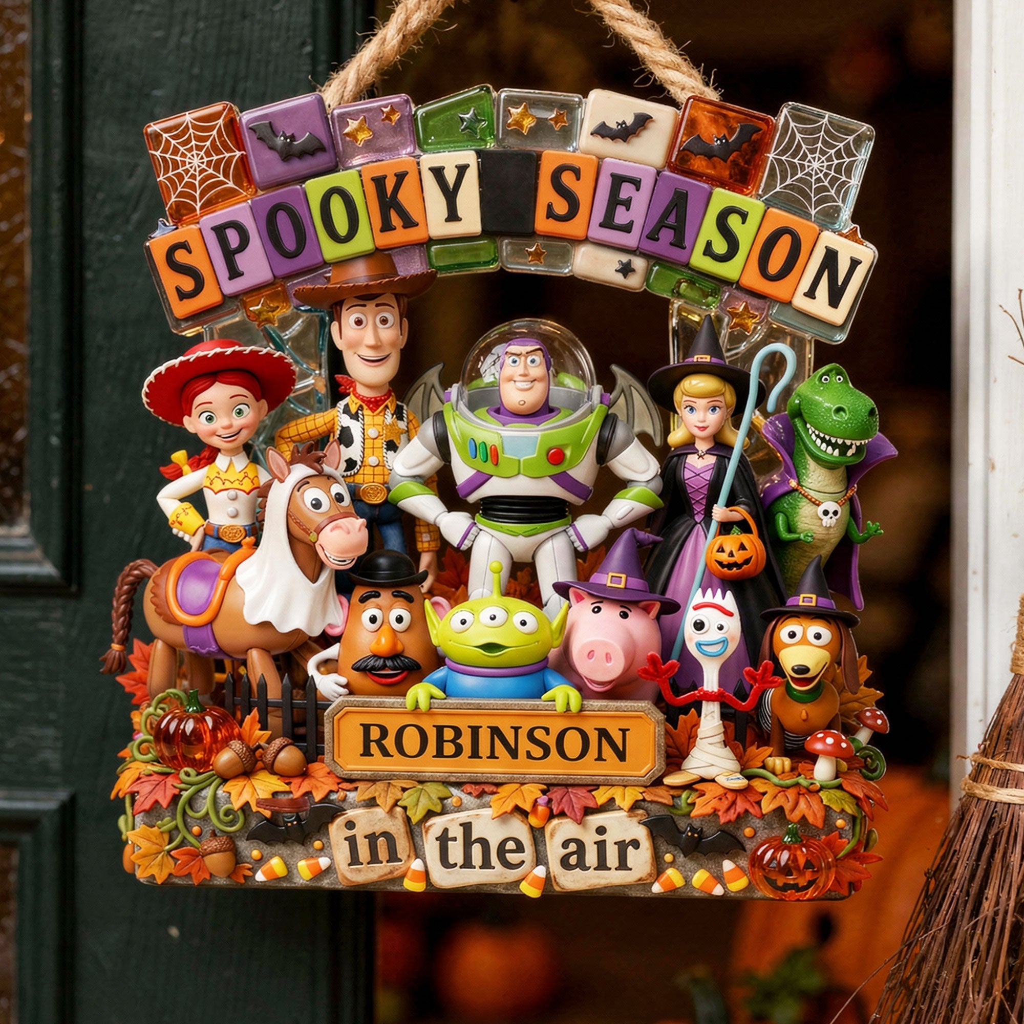 Celebrate Spooky Season with a Personal Touch - Acrylic Sign for Halloween Gift Acrylic Sign PopCulturePrints