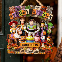 Load image into Gallery viewer, Celebrate Spooky Season with a Personal Touch - Acrylic Sign for Halloween Gift Acrylic Sign PopCulturePrints

