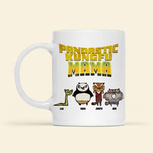 Load image into Gallery viewer, Pandastic Kung Fu Mama Personalized Coffee Mug for Mother&#39;s Day Coffee Mug PopCulturePrints

