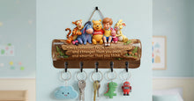 Load image into Gallery viewer, “Always Remember You’re Braver Than You Seem” - Sweet Friendship Acrylic Key Hanger - Personalized Gifts for Friends Key Hanger PopCulturePrints
