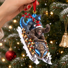 Load image into Gallery viewer, “Unleash the Fun!” - Mutant Pals Fun Ride Ornament - Personalized Gift for Friends &amp; Family
