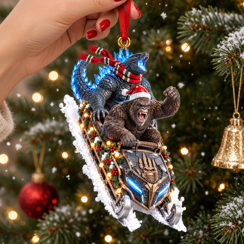 “Unleash the Fun!” - Mutant Pals Fun Ride Ornament - Personalized Gift for Friends & Family Ornament PopCulturePrints