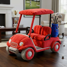 Load image into Gallery viewer, Golf Cart Adventures Pillow - A Cozy Gift for Golf Enthusiasts Pillow PopCulturePrints
