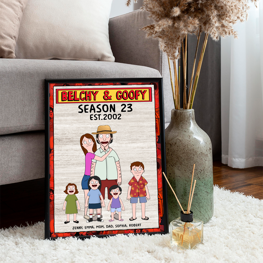 Bring Your Family to Life - Personalized Family Canvas Print Poster & Canvas PopCulturePrints