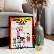 Load image into Gallery viewer, Bring Your Family to Life - Personalized Family Canvas Print Poster &amp; Canvas PopCulturePrints
