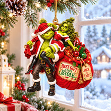 Load image into Gallery viewer, Best Gift I Ever Stole - Funny Personalized Christmas Ornament for Couples
