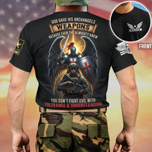 Load image into Gallery viewer, Faithful Warrior 3D Shirt - Personalized Gifts for Veterans AOP Products PopCulturePrints
