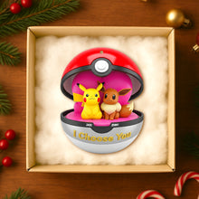 Load image into Gallery viewer, I Choose You - Personalized Christmas Acrylic Ornament for Couples Ornament PopCulturePrints
