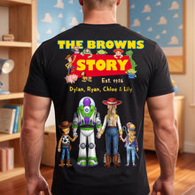 Load image into Gallery viewer, Adventure Awaits - Customized Family Shirt for Fun-Loving Families
