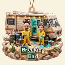Load image into Gallery viewer, "Say Hello to Adventure" - Risky Business Acrylic Ornament - Personalized Christmas Gifts for Fans of Breaking Bad
