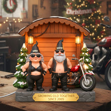 Load image into Gallery viewer, Growing Old Together - Personalized Acrylic Light Box for Biker Couples Light Box PopCulturePrints
