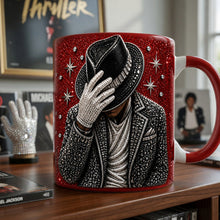 Load image into Gallery viewer, Dazzling Tribute Mug - Personalized Gift for Music Lovers Coffee Mug PopCulturePrints
