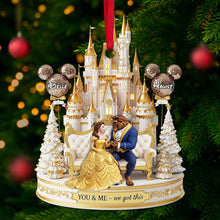 Load image into Gallery viewer, You &amp; Me – We Got This! - Timeless Tale Couple Ornament Ornament PopCulturePrints
