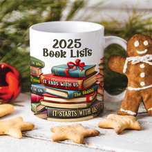 Load image into Gallery viewer, 2025 Book Lover&#39;s Personalized Coffee Mug Coffee Mug PopCulturePrints

