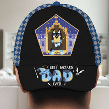 Load image into Gallery viewer, Personalized Best Wizard Dad Ever Hat
