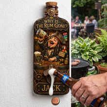 Load image into Gallery viewer, Intoxicated Man Wall Hanging Bottle Opener - Personalized Gifts 03hata140726 Bottle Opener PopCulturePrints
