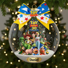 Load image into Gallery viewer, Celebrate 30 Years of Adventure – Personalized Toy Story Ornament - Perfect Gift for Disney Fans Ornament PopCulturePrints

