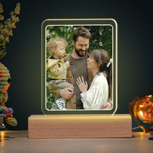 Load image into Gallery viewer, Custom LED Light Frame - Personalized Family Gift for Valentine's Day Gifts Led Night Light PopCulturePrints
