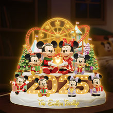 Load image into Gallery viewer, Personalized Family Acrylic Light Box - A Unique Gift for Loved Ones Light Box PopCulturePrints
